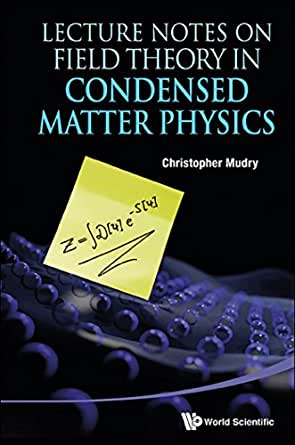 condensed matter physics lecture notes